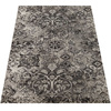 Dywan szary nowoczesny we wzory przecierany Panamero 08 - 80x150 cm