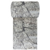 Szary chodnik na metry Vista 08 – marmurowy wzór, nowoczesny styl, szer. 100 cm