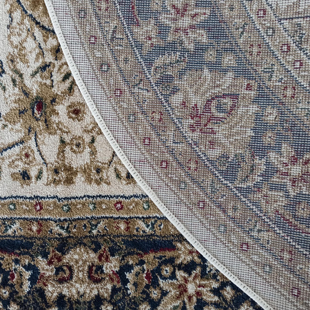 Tradycyjny owalny dywan do salonu kremowy Exclusive N 03 - 200x290 cm