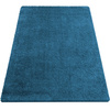 Dywan miękki niebieski (morski) do salonu Kamel Shaggy 200x290 cm