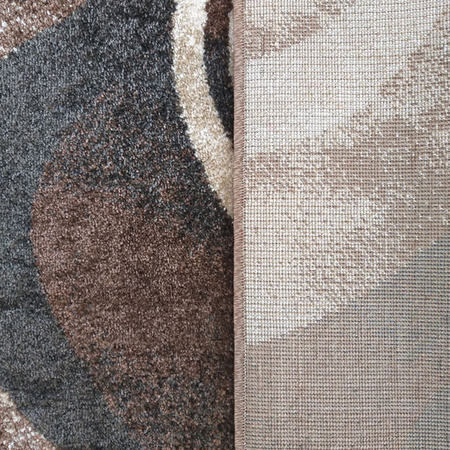 Dywan nowoczesny do salonu (abstrakcyjny) OTTO 01 brązowy 200x290 cm