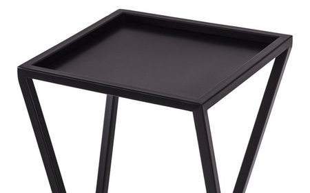 Stojak metalowy industrialny TREND / postument / kwietnik nowoczesny / wys. 93 cm