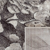Dywan vintage w kwiaty brązowy Panamero 16 - 60x100 cm