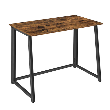 Biurko Komputerowe MAX 1.0 - rustykalne / nogi czarne