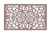 DEKORACYJNY PANEL AŻUROWY, ORNAMENT KWIATOWY, DEKORACJA ŚCIENNA 3D, 73 x 120 cm, CZARNY