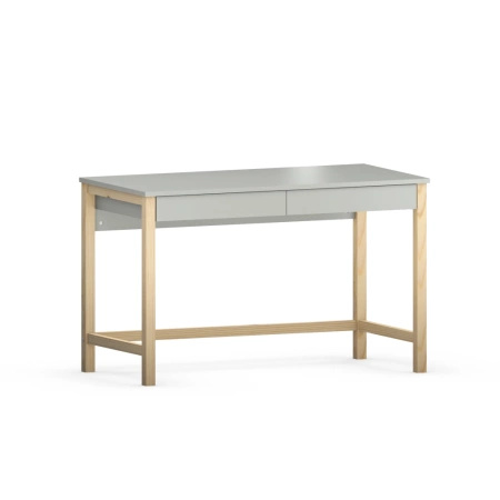 Biurko VERYSIMPL B-DES5/2 z dwiema szufladami — drewniany stelaż, nowoczesny design, wybór kolorów