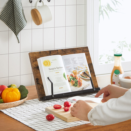 Podstawka pod książkę - Stojak na książkę do czytania - SONGMICS LLD112B01