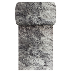 Nowoczesny szary chodnik na metry Panamero 19 – marmurowy wzór, szer. 60 cm