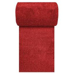 Czerwony chodnik dywanowy Portofino na metry – do szkół i domu, szer. 80 cm