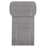 Chodnik sznurkowy na metry Zara 11 szary – dwustronny, wewnętrzny i zewnętrzny, szer. 120 cm