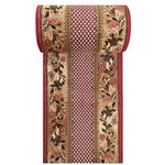 Czerwony chodnik dywanowy BCF Alfa 01 na metry – klasyczny wzór, szer. 150 cm