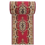 Klasyczny chodnik dywanowy BCF Alfa 06 czerwony – cięty z metra, szer. 60 cm