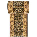 Chodnik dywanowy na wymiar zielony ekskluzywny 120 cm Exclusive 02