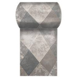 Chodnik VISTA 05 na metry – beżowo-szary, geometryczny wzór, szerokość 70 cm