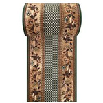 Zielony chodnik na metry BCF Alfa 01 – klasyczny wzór, szer. 120 cm