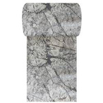 Szary chodnik na metry Vista 08 – marmurowy wzór, nowoczesny styl, szer. 80 cm