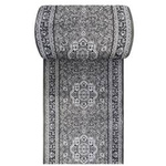 Chodnik dywanowy do korytarza szary 120 cm klasyczny Exclusive 03