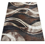 Dywan nowoczesny do salonu (abstrakcyjny) OTTO 01 brązowy 120x170 cm