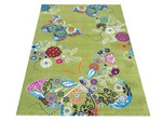 Dywan dziecięcy Motylki Bella 114 zielony 200x290 cm