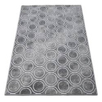 Dywan nowoczesny geometryczny (wycinany) ENIGMA 02 szary 120x170 cm