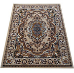 Dywan brązowy klasyczny królewski BCF Alfa 06 - 80x150 cm