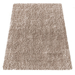 Jasnobrązowy dywan Shaggy 80x150 / Kamel - Puszysty, włochaty dywan z długim włosiem