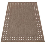 Dywan sznurkowy zewnętrzny na balkon dwustronny ZARA 11 brązowy 120x170 cm