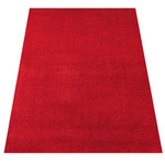 Dywan czerwony gładki jednokolorowy z atestem do przedszkola Portofino 400x500 cm
