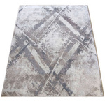 Beżowy dywan do salonu nowoczesny abstrakcyjny VISTA 09 - 240x330 cm