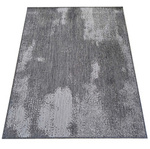 Szary dywan abstrakcyjny sznurkowy dwustronny (zewnętrzny) ZARA 10 - 80x150 cm