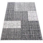 Dywan szary do salonu geometryczny nowoczesny VISTA 03 – 120x170 cm