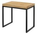 Stolik kawowy industrialny / konsola przyścienna do przedpokoju HANDY / małe biurko / 50 x 30 cm, wys. 47 cm