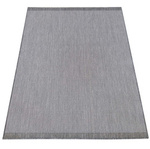 Dywan szary zewnętrzny na balkon sznurkowy dwustronny ZARA 14 - 120x170 cm