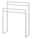 Stojak metalowy na ręczniki / wieszak łazienkowy SIMPLICITY / wys. 100 cm, szer 80 cm