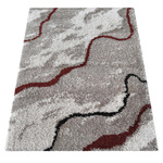 Dywan Shaggy Santo 01 szary 80x150 cm – długie włosie, nowoczesny