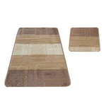 Dywaniki łazienkowe komplet beżowy Montana 04N