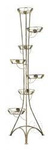 Kwietnik metalowy DOLCE VITA na 7 doniczek / stojak na kwiaty [wys. 175 cm]