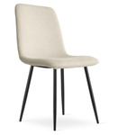 "Krzesło RIFT - beż / nogi kolor czarny x 1"
