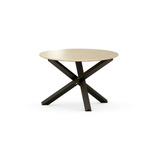 Stolik kawowy okrągły skandynawski / fornir dębowy lub sklejka [średnica 68 lub 80 cm] STK-TRIPLE-PRO