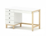 Biurko VERYSIMPL B-MODEL-3 z szufladą podblatową i kontenerem z szufladami