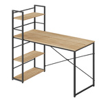 "Biurko Komputerowe MAX 4.0 - sonoma / nogi czarne"