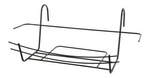 Uchwyt metalowy / wieszak na skrzynkę balkonową z kwiatami / kosz na rynienkę do kwiatów / szer. 49 cm