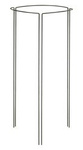 Podpora metalowa do roślin / obejma trzyczęściowa / podpórka ogrodowa do krzewów / wys. 90 cm