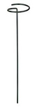 Podpora metalowa okrągła do roślin OCZKO / podpórka ogrodowa do kwiatów / wys. 70 cm