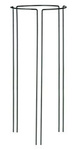 Podpora metalowa do roślin / obejma trzyczęściowa / podpórka ogrodowa do krzewów / wys. 45 cm