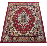 Dywan tradycyjny Rozeta czerwony BCF Alfa 06 - 80x150 cm