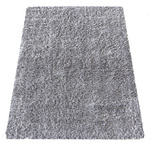 Dywan szary gęsty z wysokim runem na 25mm Kamel typu Shaggy 200x290 cm