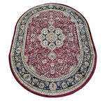 Dywan klasyczny owalny czerwony Exclusive N 03 – 160x220 cm