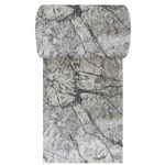 Szary chodnik na metry Vista 08 – marmurowy wzór, nowoczesny styl, szer. 60 cm