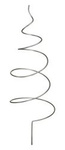 Podpora spiralna do roślin pnących / podpórka ogrodowa spiralna do pnączy / wys. 60 cm